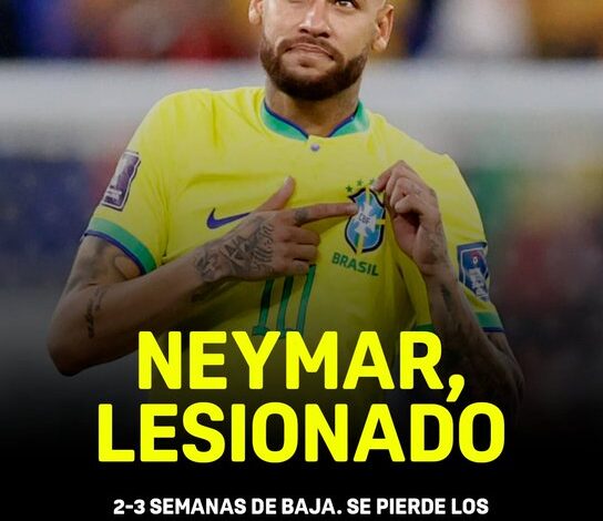 Lesión Neymar
