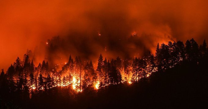 Incendio en California