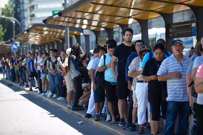 Aumento del colectivo