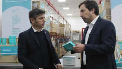 Axel Kicillof y Nicolas Kreplak
